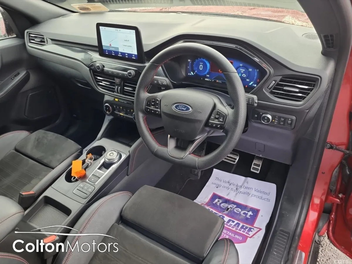 Ford Kuga SUV, Petrol Plug-in Hybrid, 2024, Red