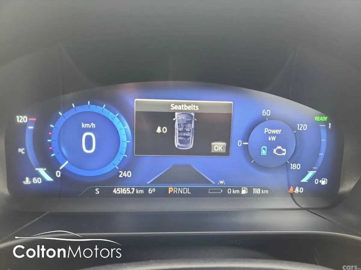 Ford Kuga SUV, Petrol Plug-in Hybrid, 2024, Red