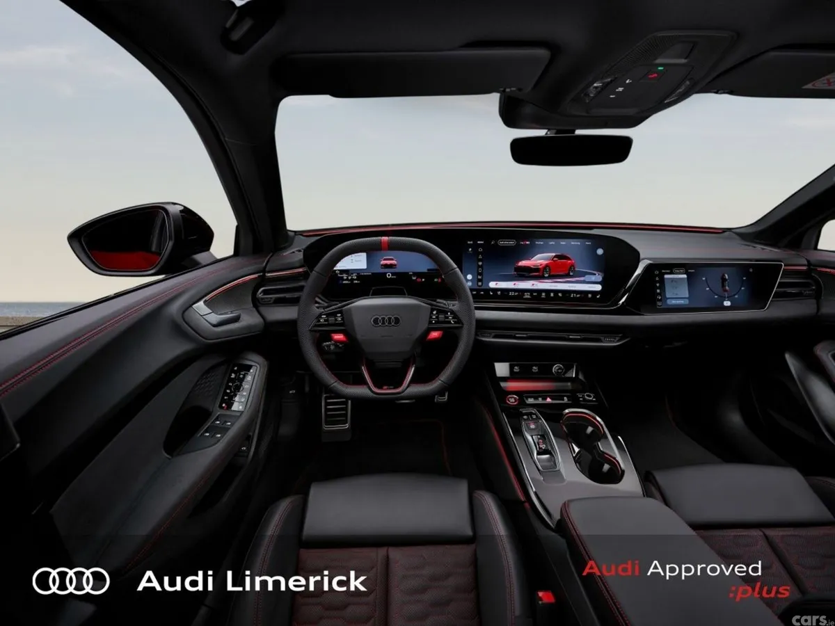 Audi RS5 Estate, Petrol Plug-in Hybrid, 2026, Red