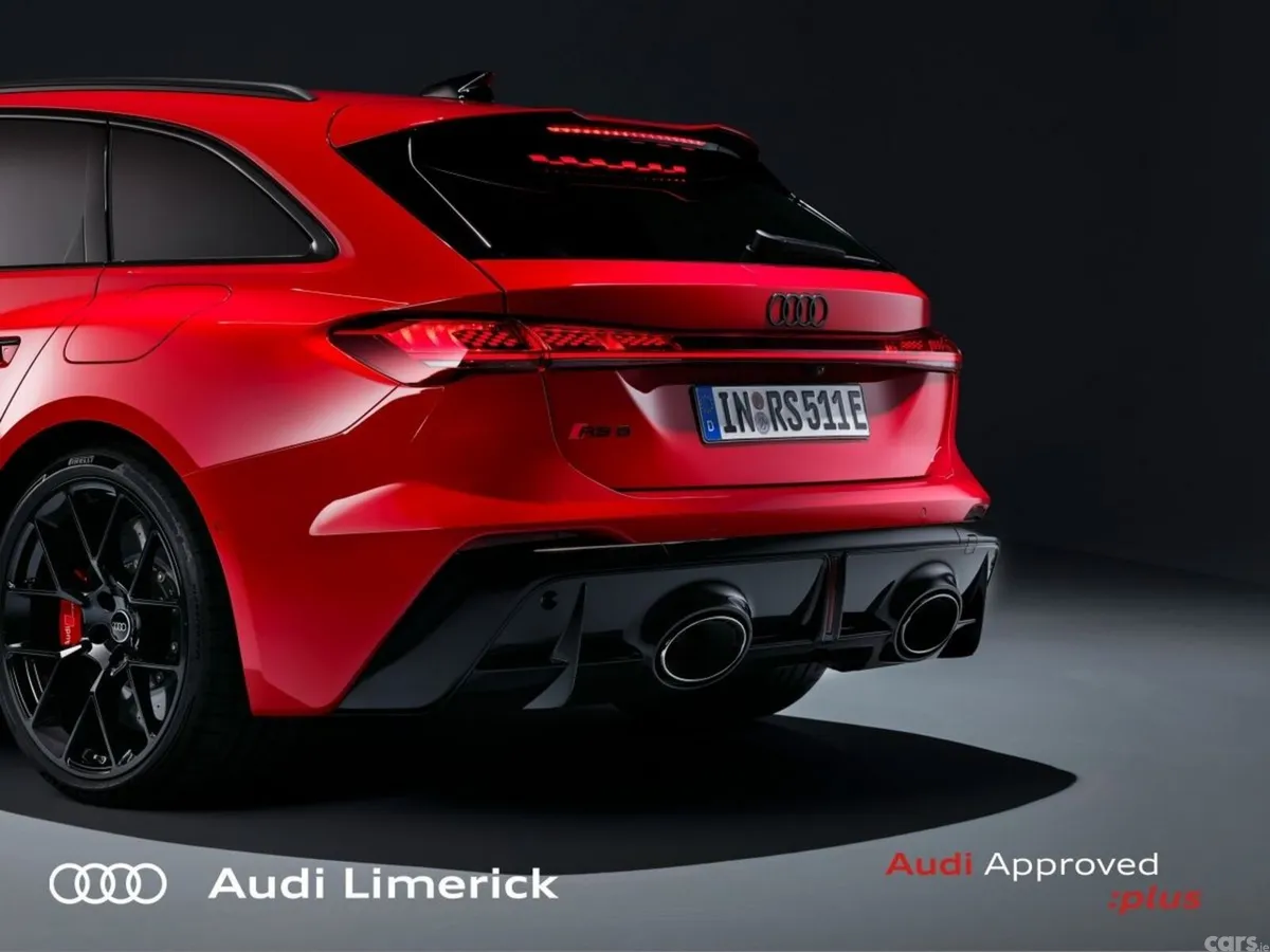 Audi RS5 Estate, Petrol Plug-in Hybrid, 2026, Red