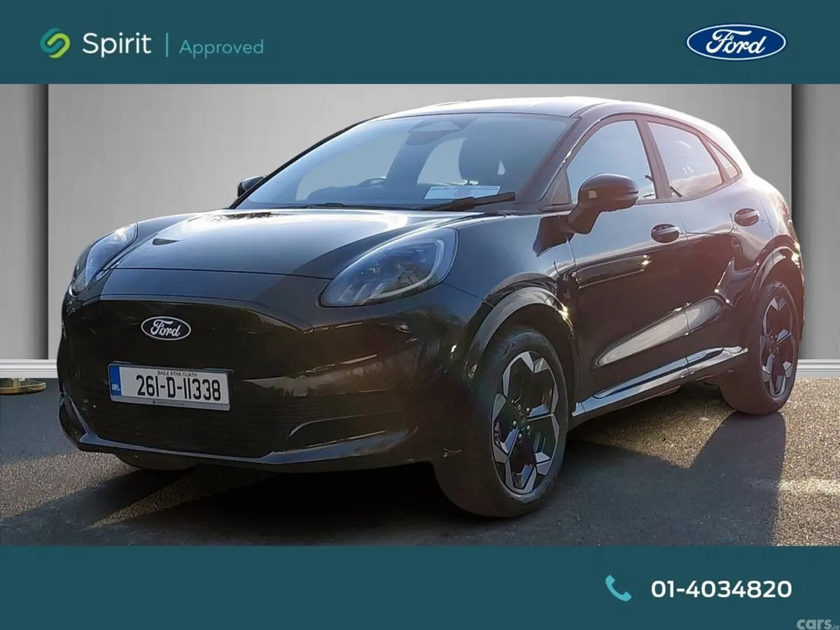 Ford Puma MPV, Electric, 2026, Black