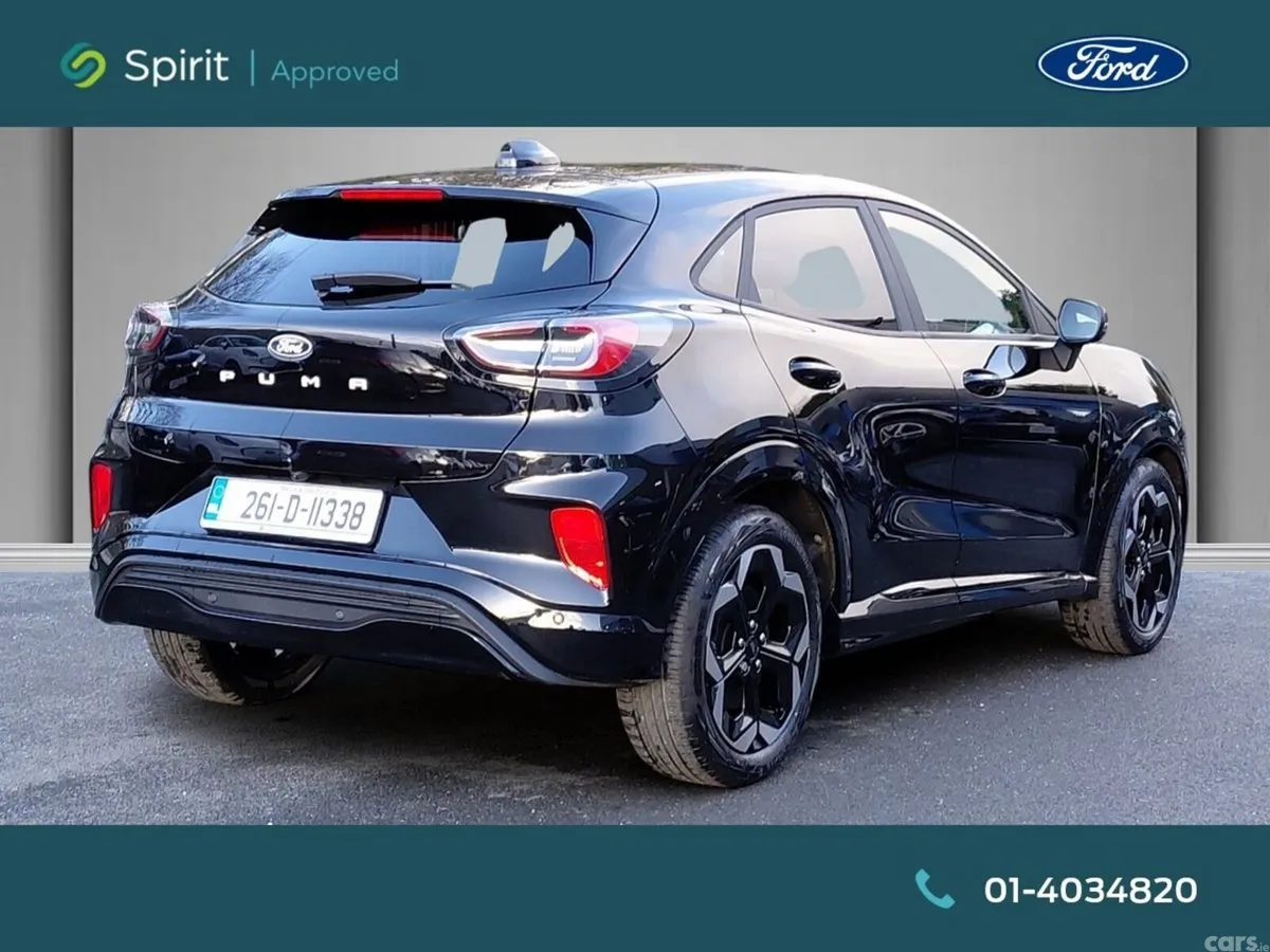 Ford Puma MPV, Electric, 2026, Black