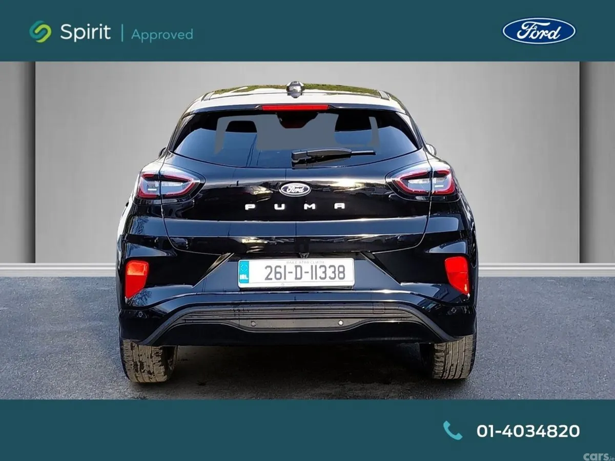 Ford Puma MPV, Electric, 2026, Black