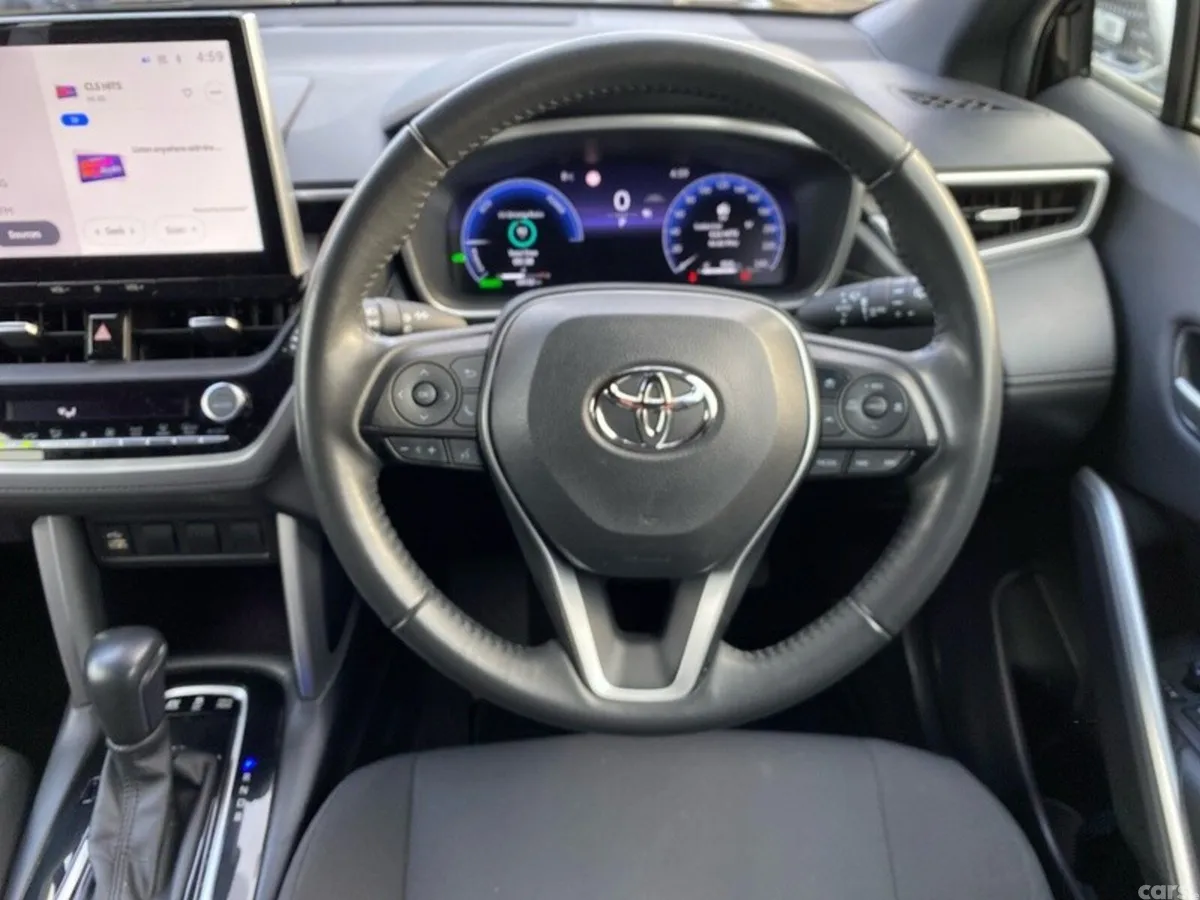 Toyota Corolla Cross SUV, Petrol Hybrid, 2024, Black