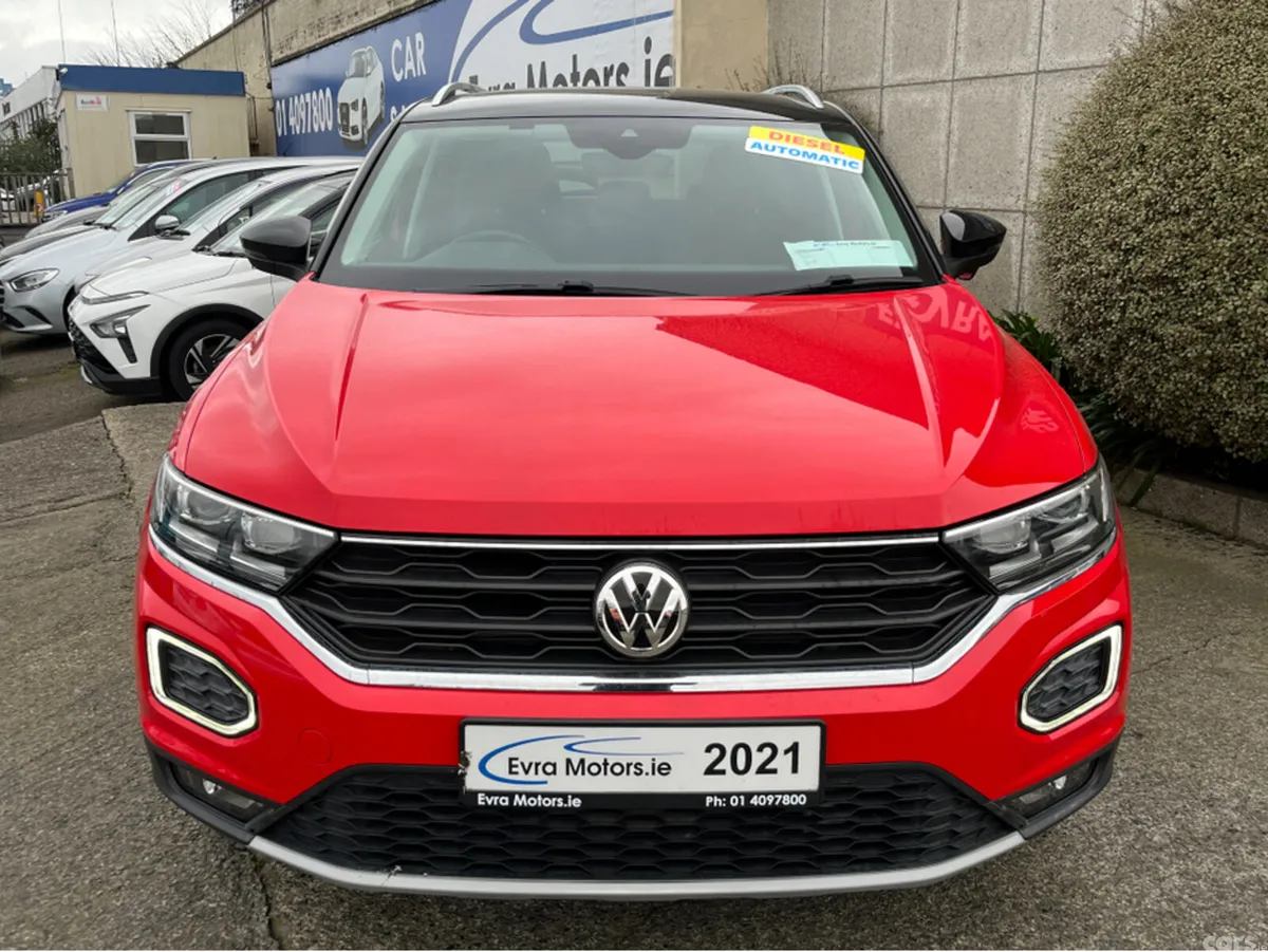 Volkswagen T-Roc SUV, Diesel, 2021, Red