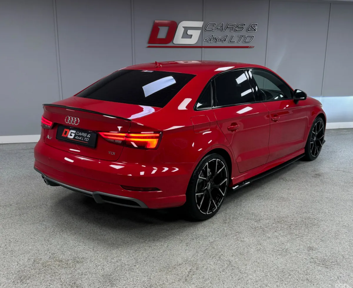 Audi A3 Saloon, Diesel, 2018, Red