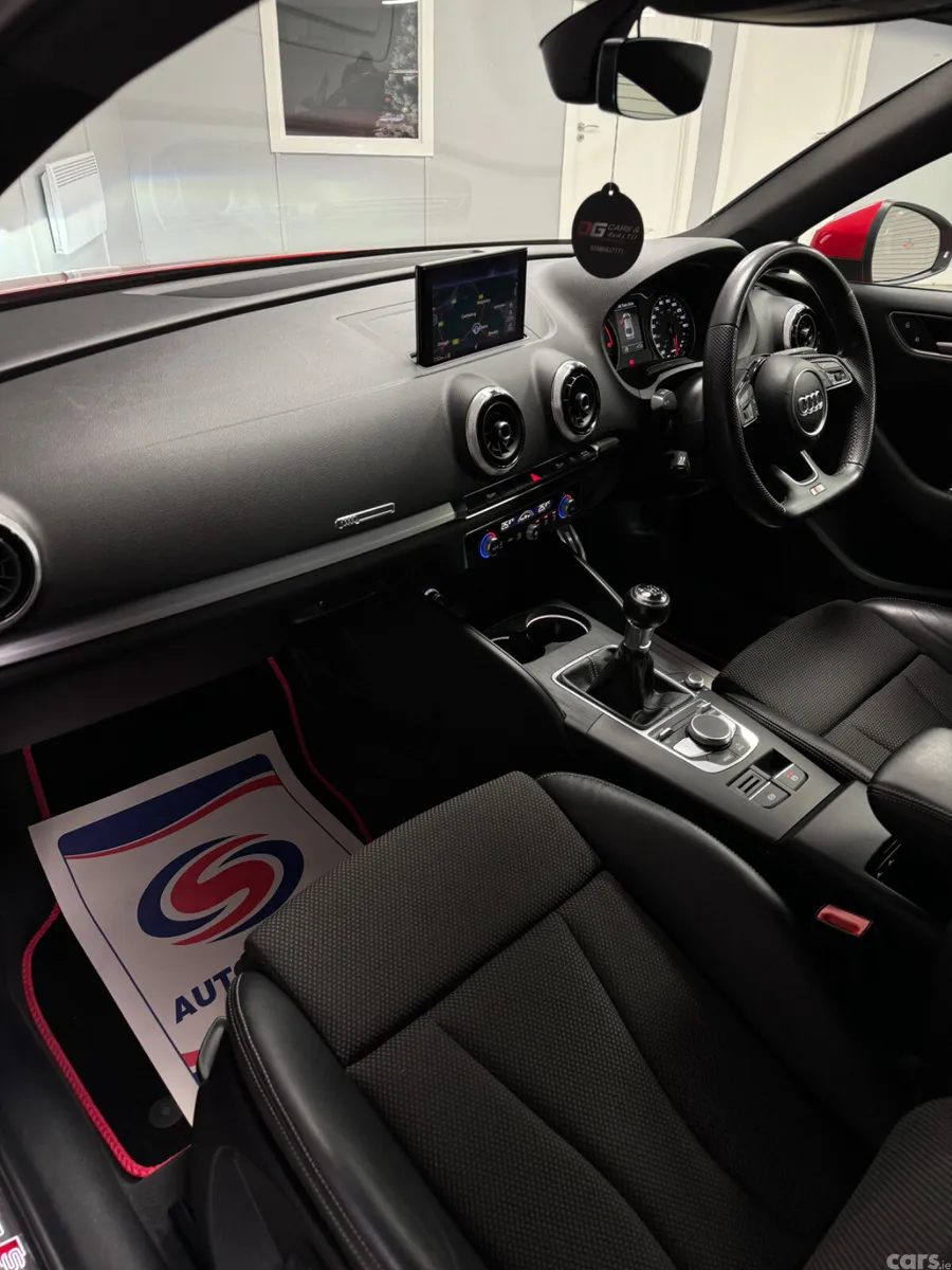 Audi A3 Saloon, Diesel, 2018, Red
