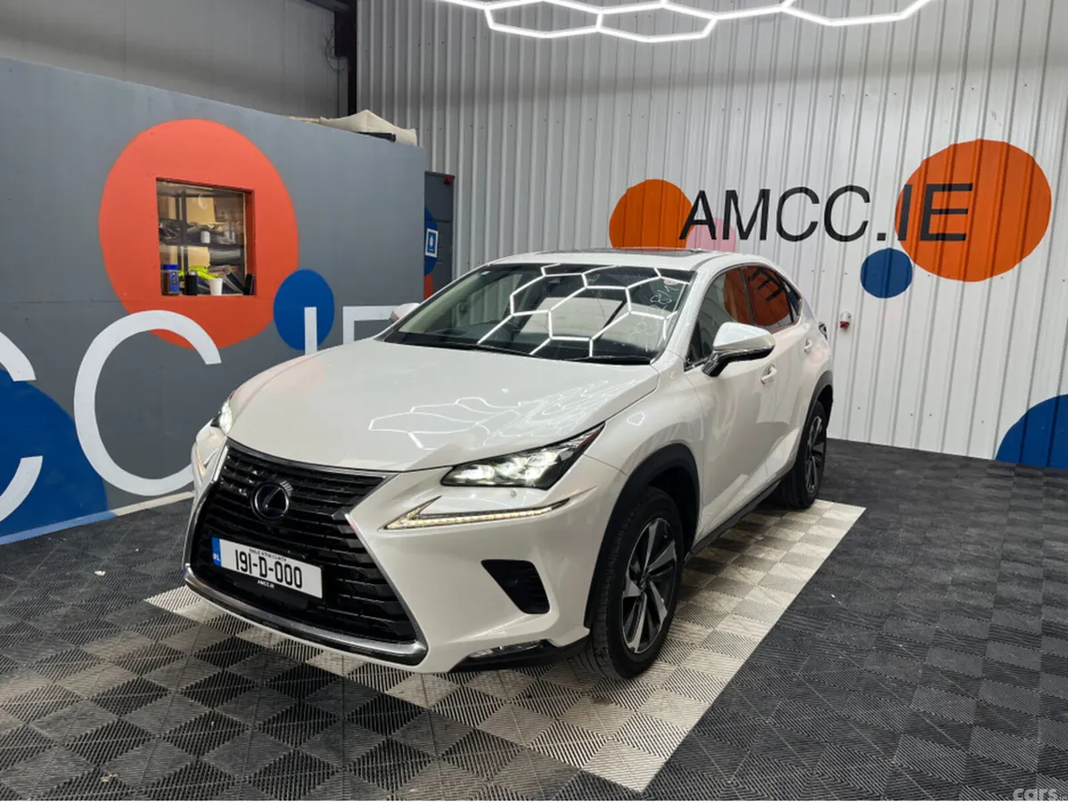 Lexus NX SUV, Petrol Hybrid, 2019, White
