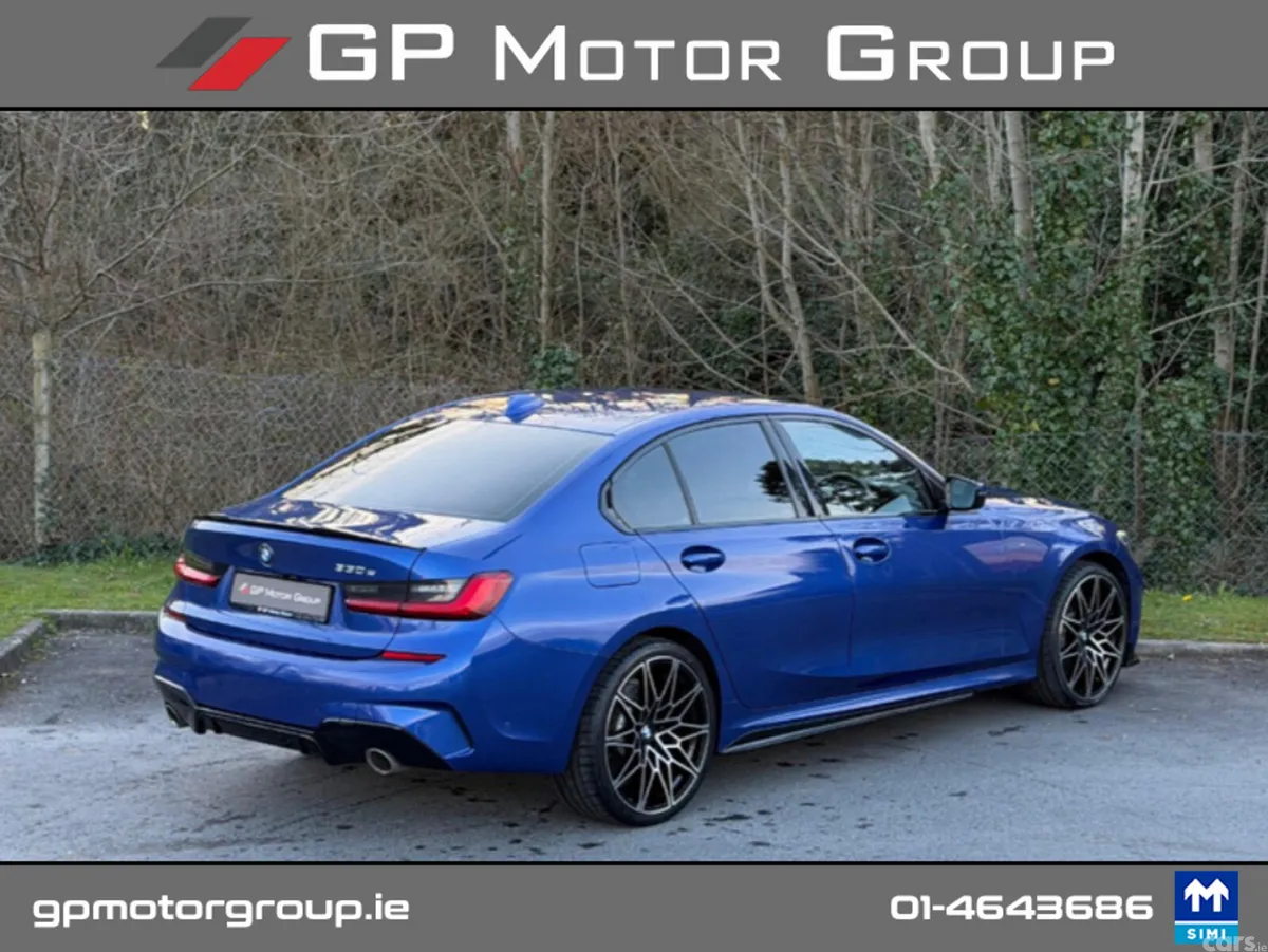 BMW 3-Series Saloon, Petrol Plug-in Hybrid, 2019, Blue
