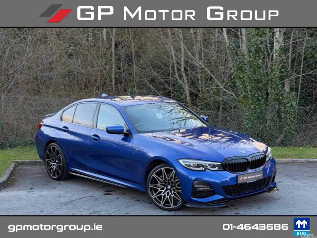 BMW 3-Series Saloon, Petrol Plug-in Hybrid, 2019, Blue