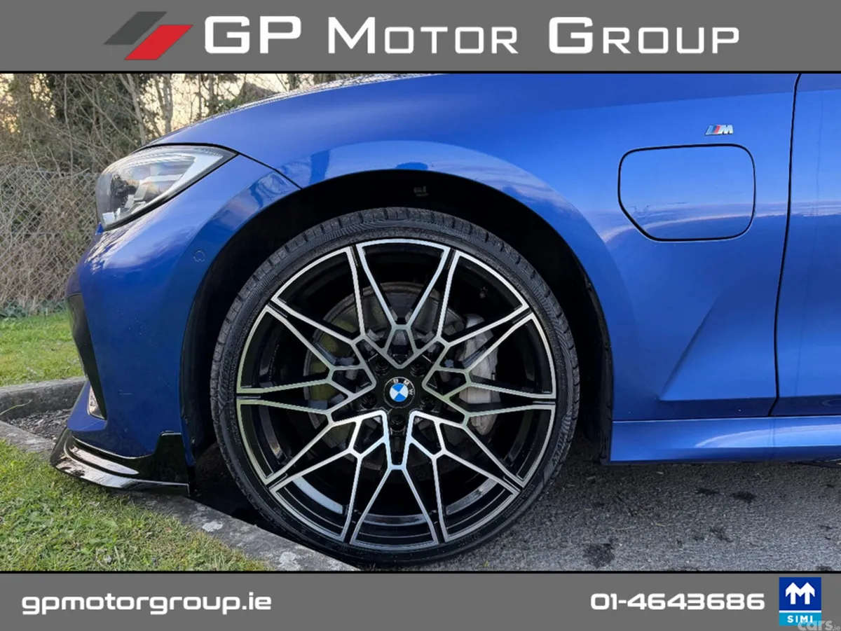 BMW 3-Series Saloon, Petrol Plug-in Hybrid, 2019, Blue