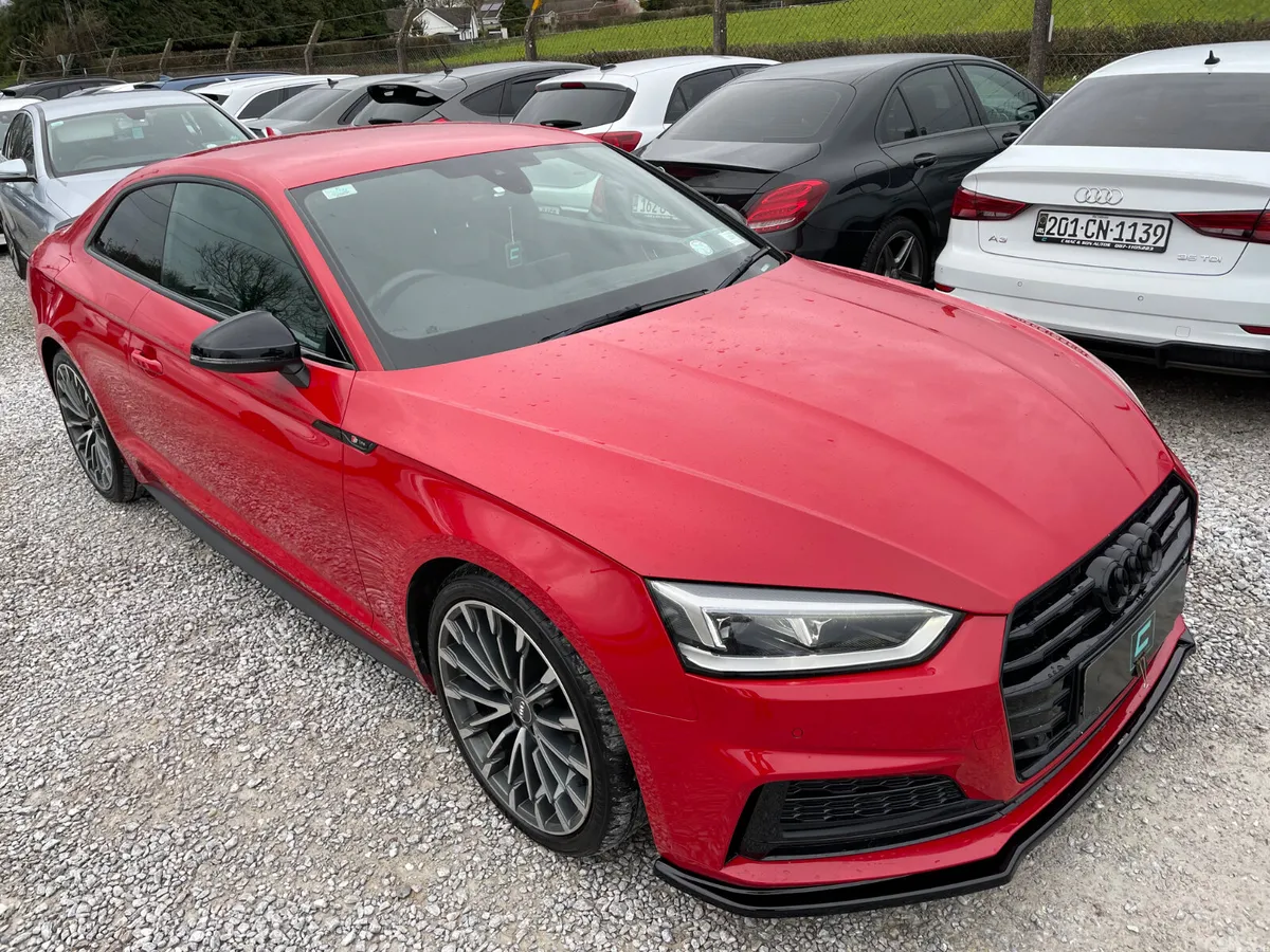 Audi A5 Coupe, Diesel, 2018, Red