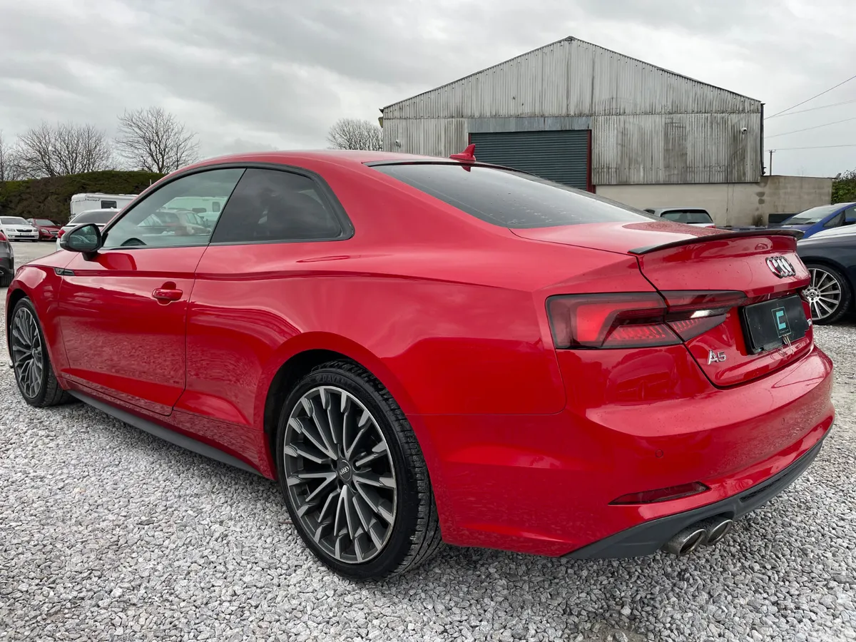 Audi A5 Coupe, Diesel, 2018, Red