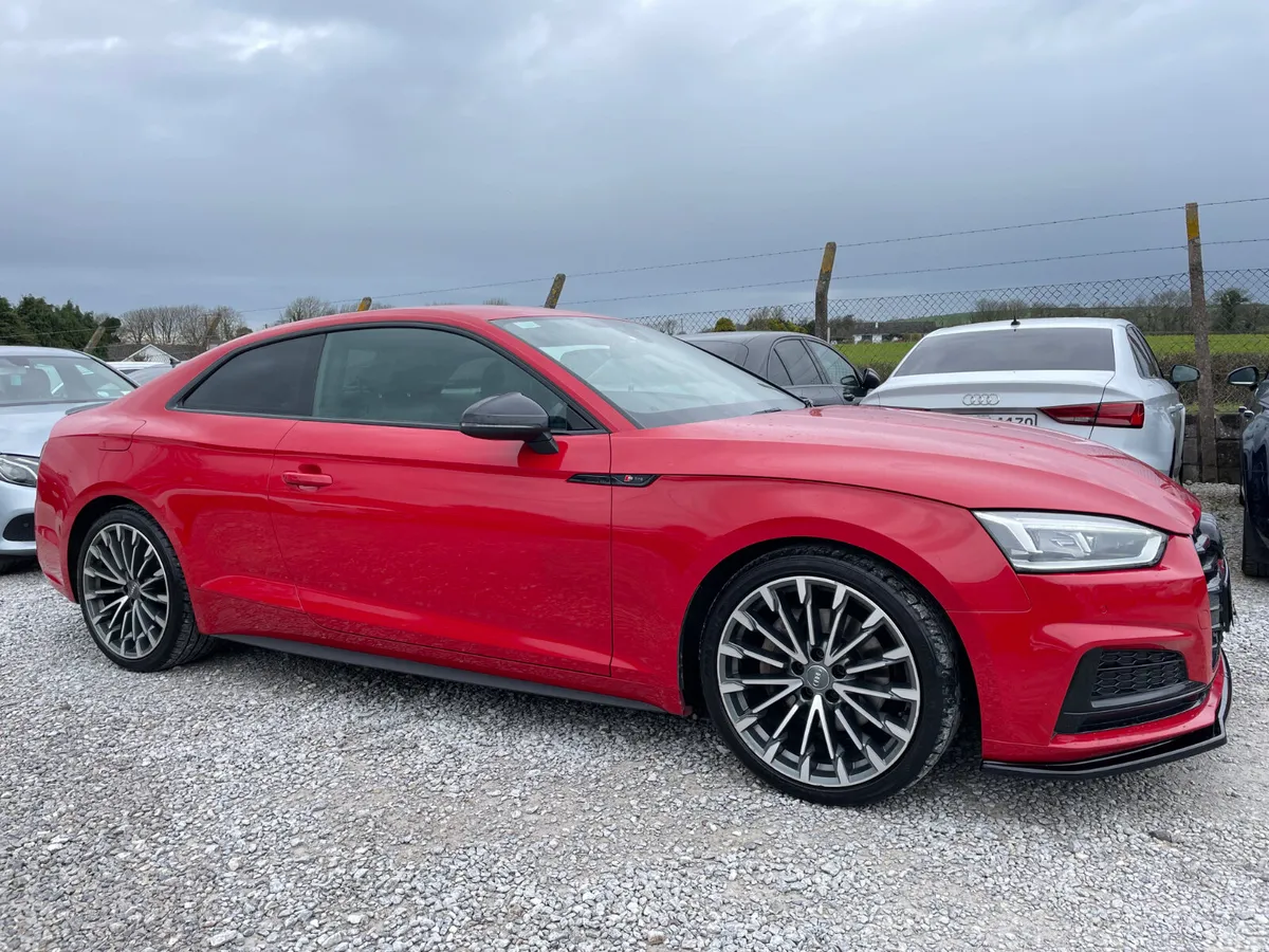 Audi A5 Coupe, Diesel, 2018, Red