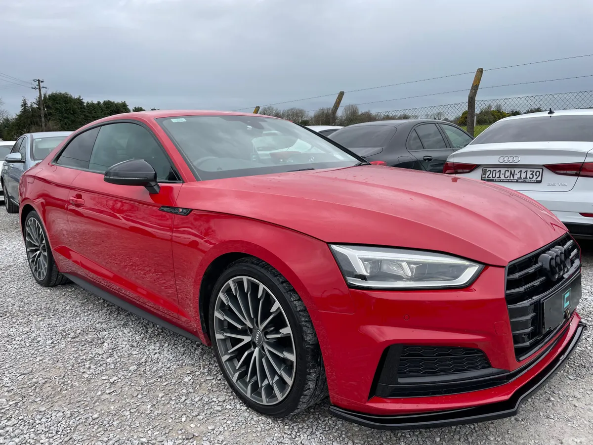 Audi A5 Coupe, Diesel, 2018, Red