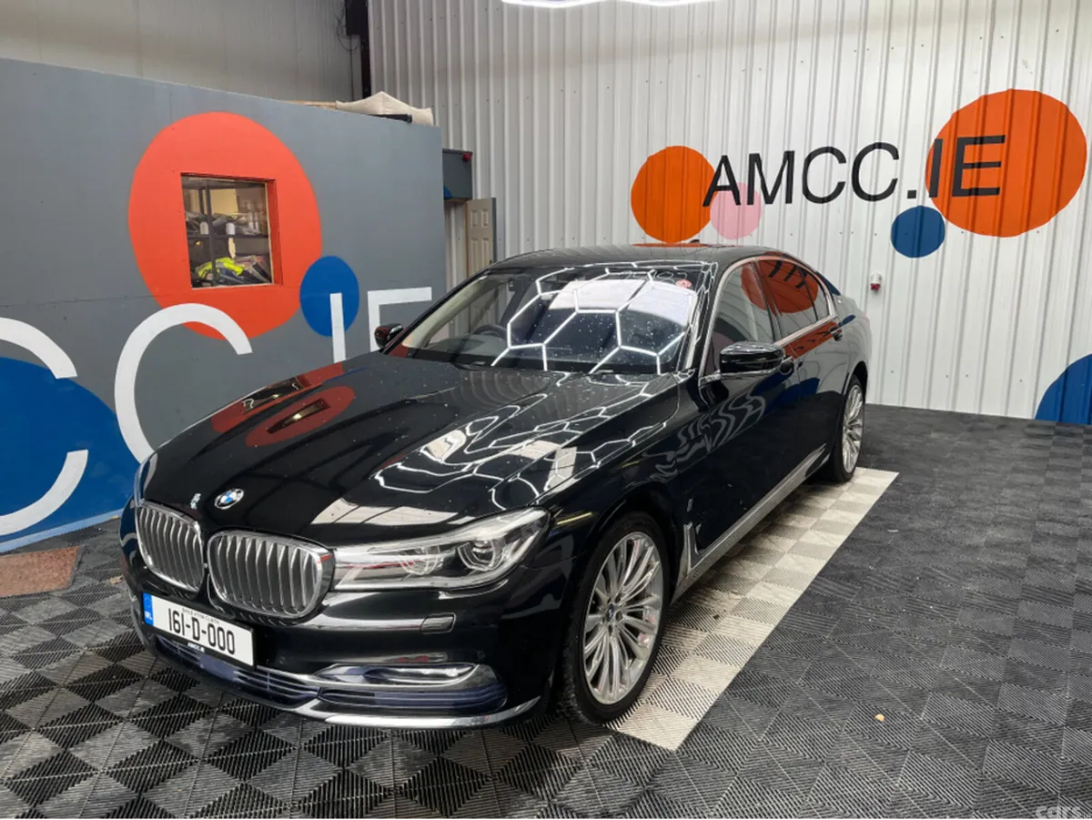BMW 7-Series Saloon, Petrol Plug-in Hybrid, 2016, Black