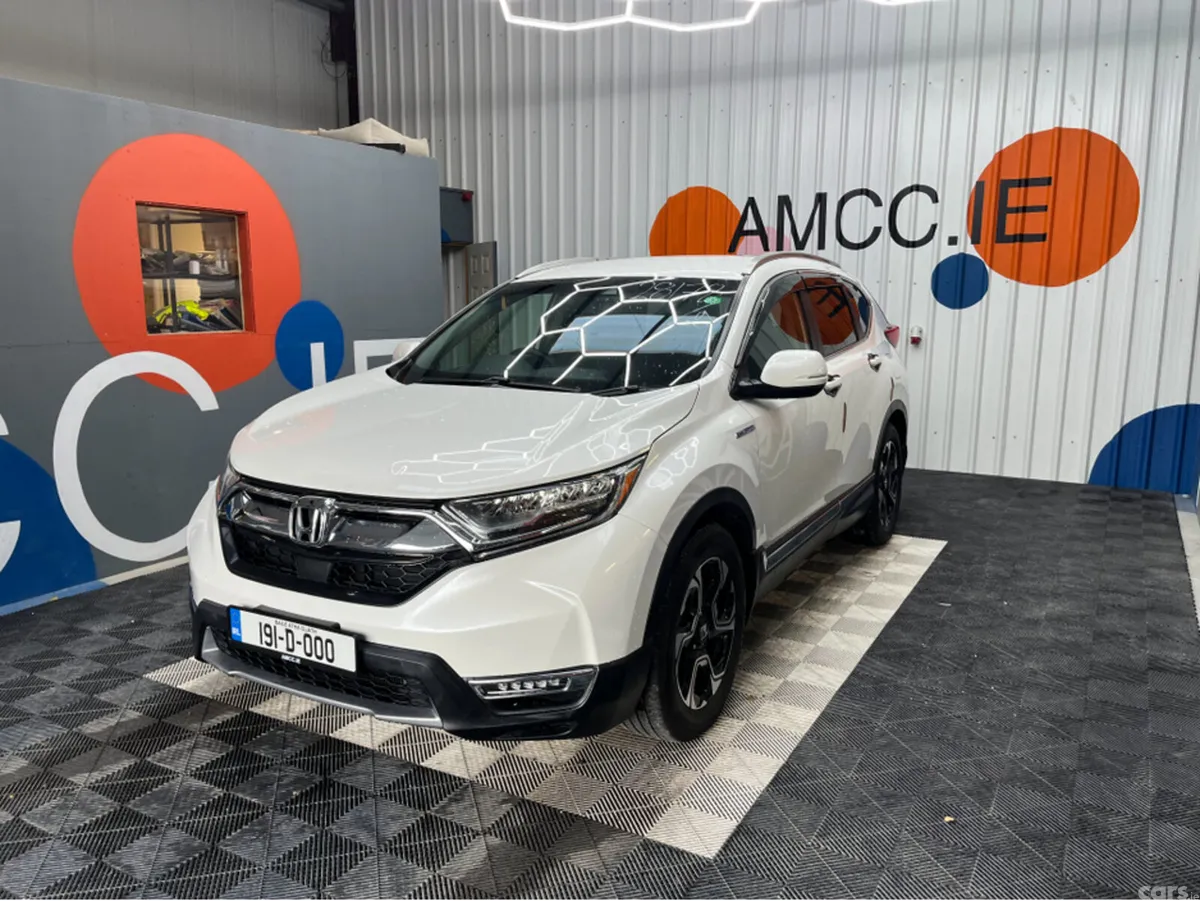 Honda CR-V SUV, Petrol Hybrid, 2019, White