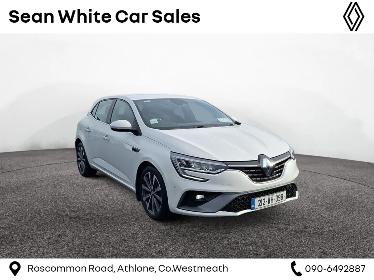 Renault Megane Hatchback, Petrol Plug-in Hybrid, 2021, White