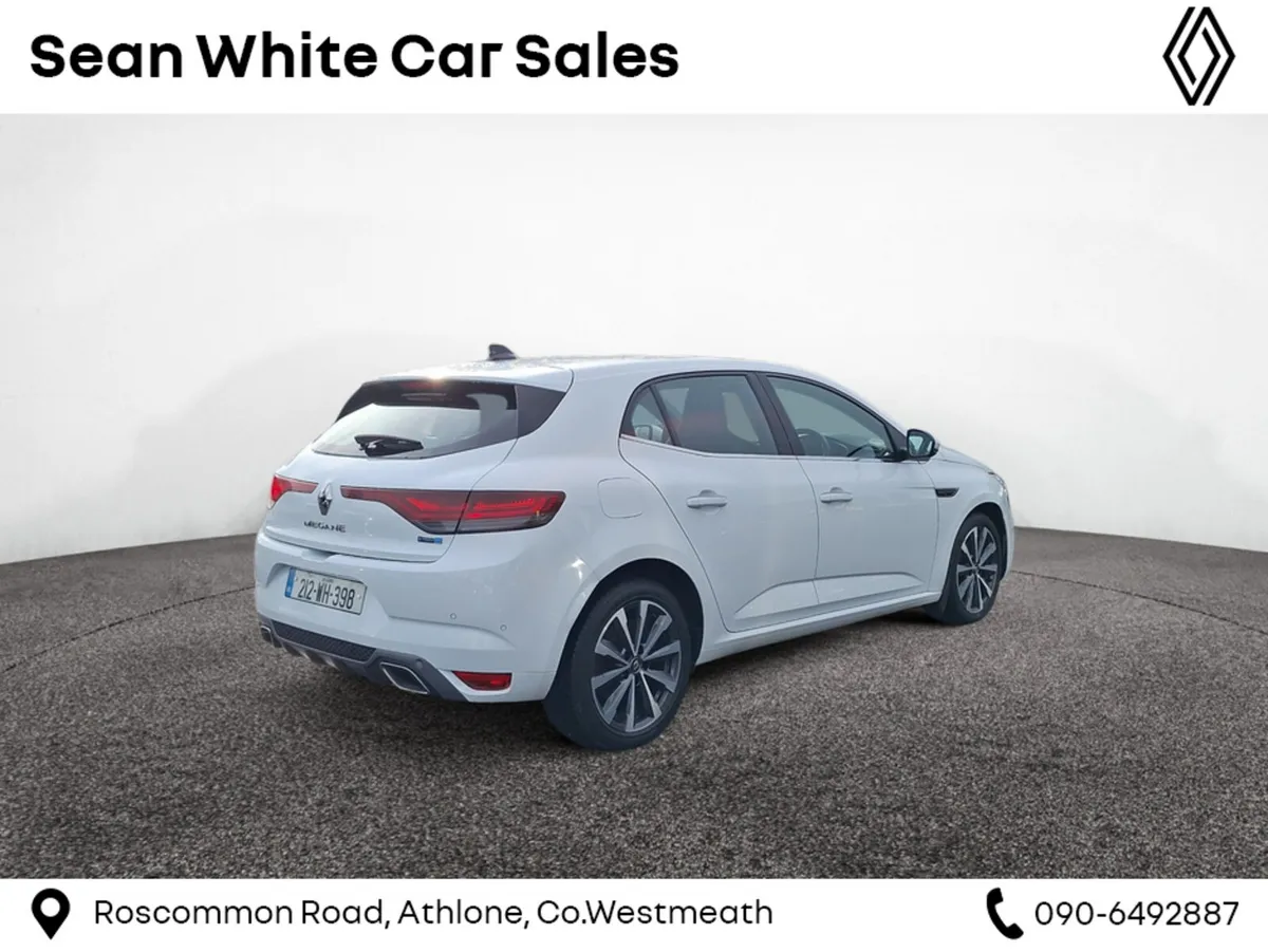 Renault Megane Hatchback, Petrol Plug-in Hybrid, 2021, White