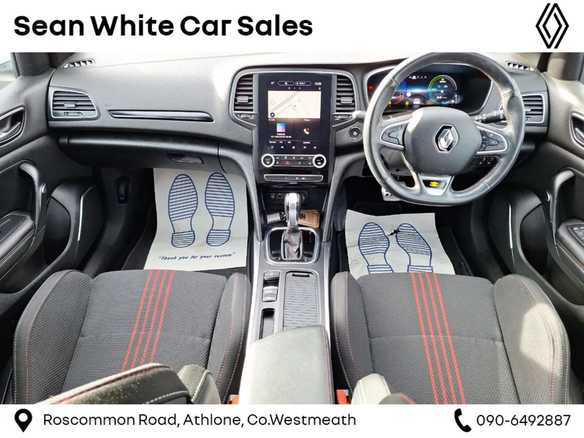 Renault Megane Hatchback, Petrol Plug-in Hybrid, 2021, White
