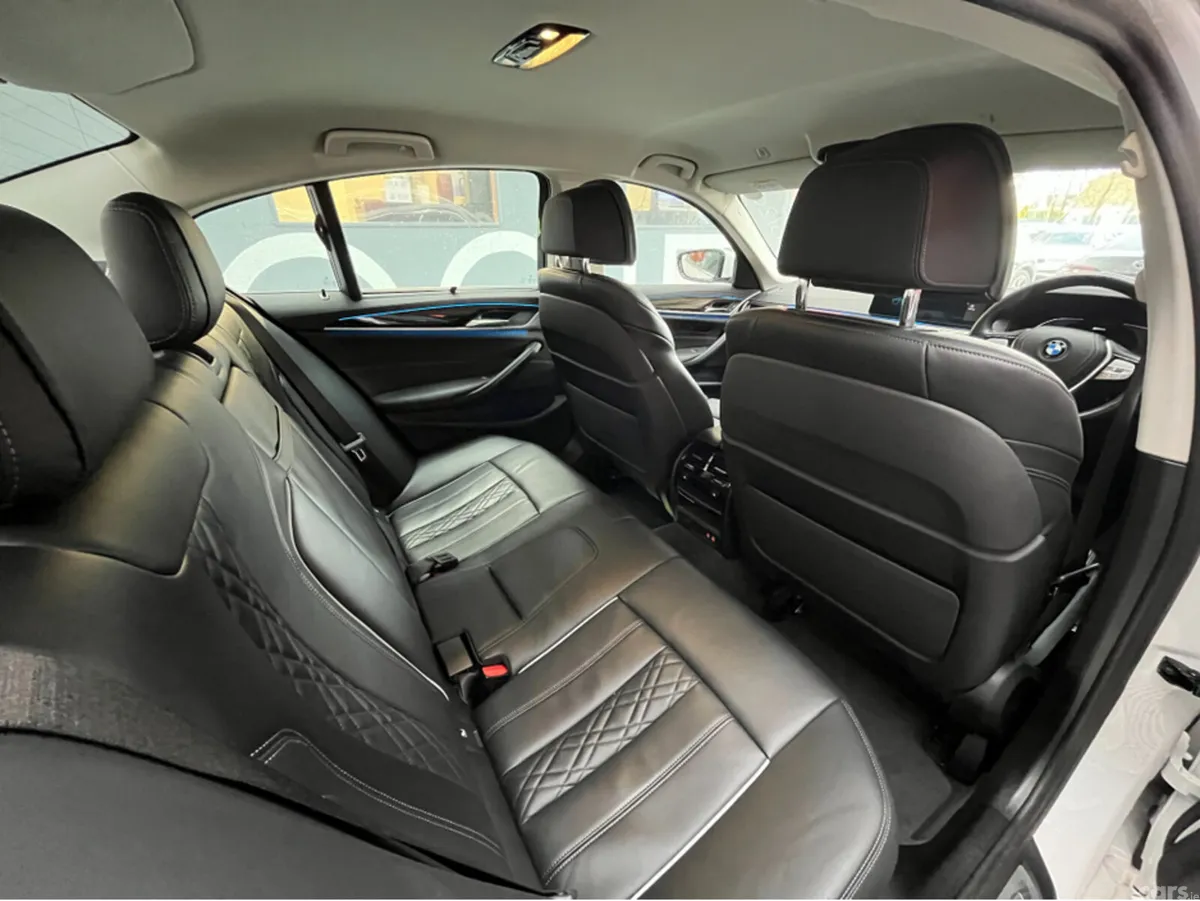 BMW 5-Series Saloon, Petrol Plug-in Hybrid, 2020, White