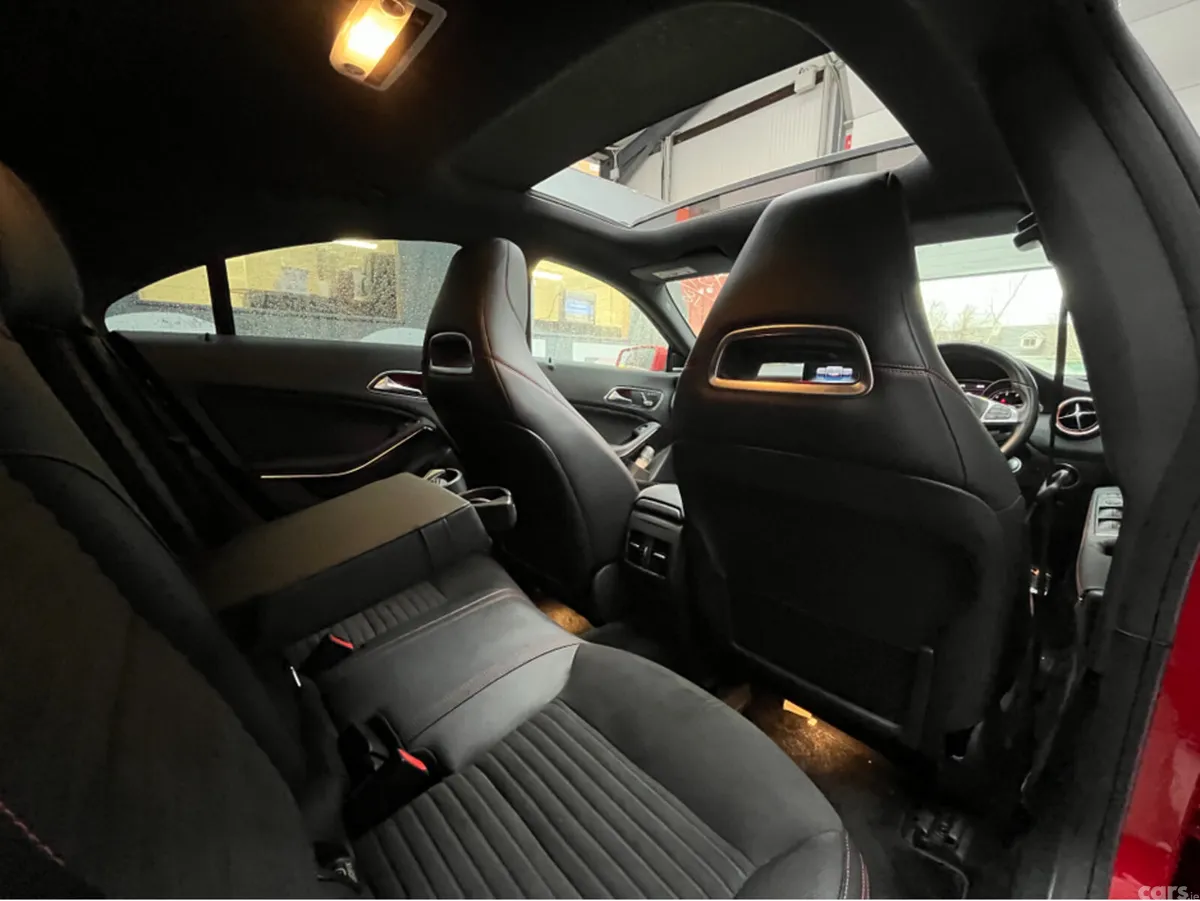 Mercedes-Benz CLA Saloon, Petrol, 2018, Red