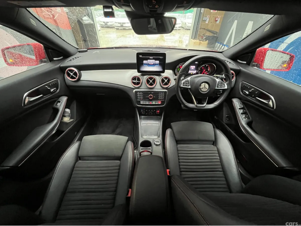 Mercedes-Benz CLA Saloon, Petrol, 2018, Red