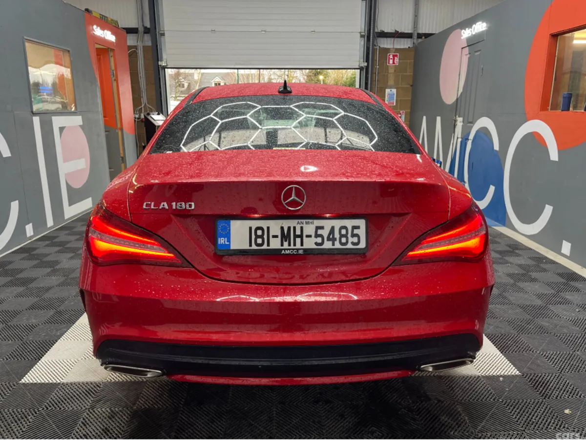 Mercedes-Benz CLA Saloon, Petrol, 2018, Red