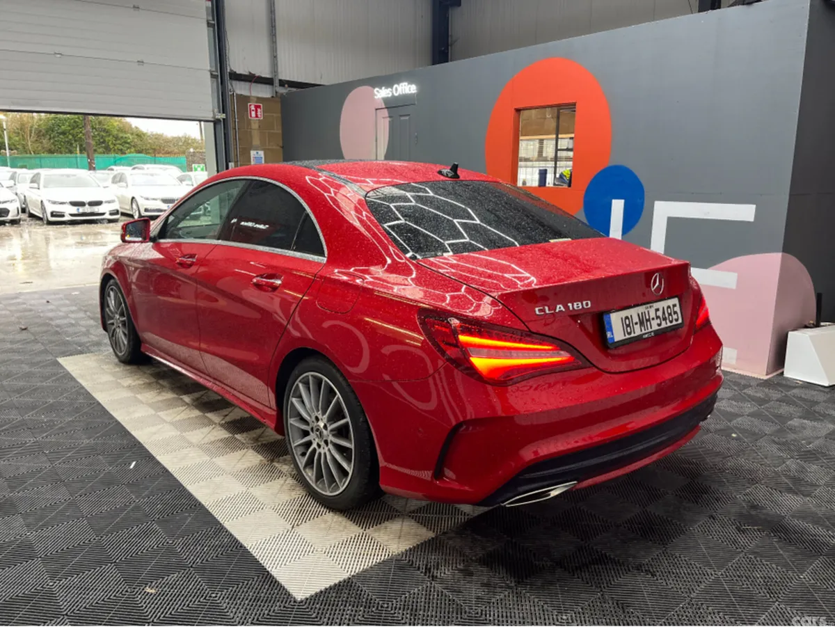 Mercedes-Benz CLA Saloon, Petrol, 2018, Red