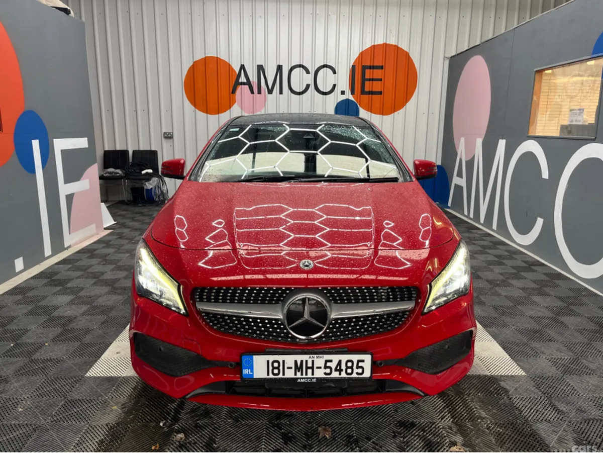 Mercedes-Benz CLA Saloon, Petrol, 2018, Red