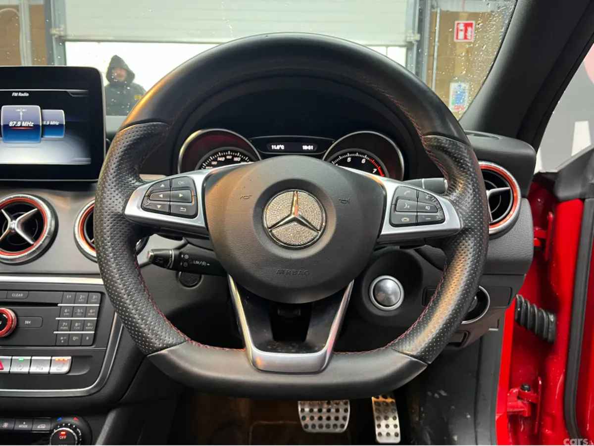 Mercedes-Benz CLA Saloon, Petrol, 2018, Red