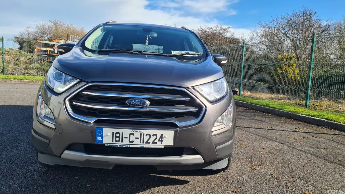 Ford EcoSport SUV, Diesel, 2018, Grey