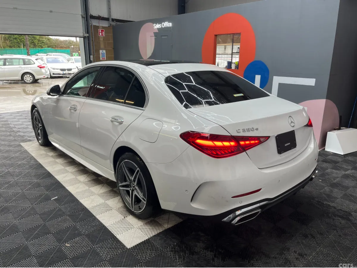 Mercedes-Benz C-Class Saloon, Petrol Plug-in Hybrid, 2024, White