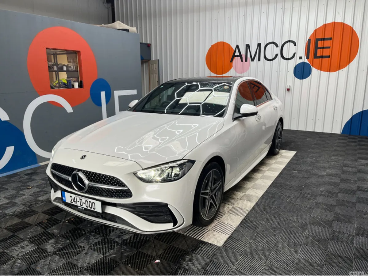 Mercedes-Benz C-Class Saloon, Petrol Plug-in Hybrid, 2024, White