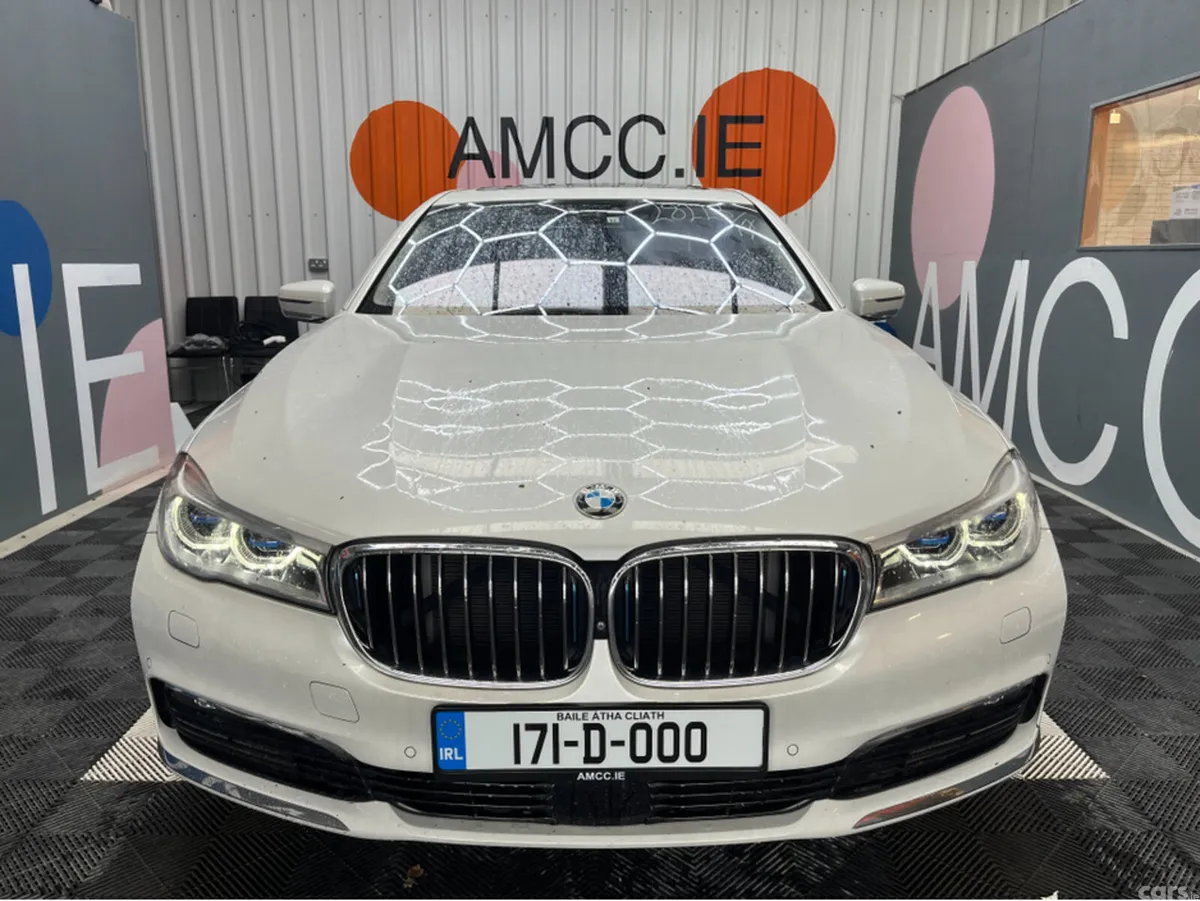 BMW 7-Series Saloon, Petrol Plug-in Hybrid, 2017, White
