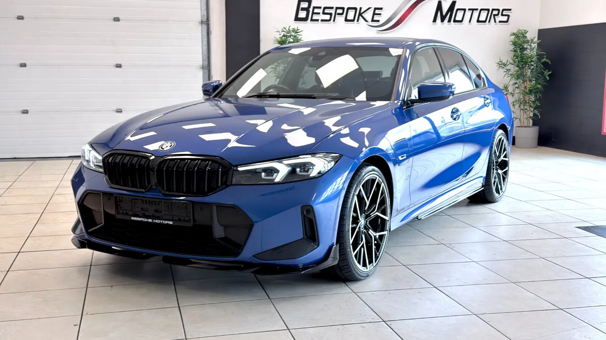 BMW 3-Series Saloon, Petrol Hybrid, 2024, Blue