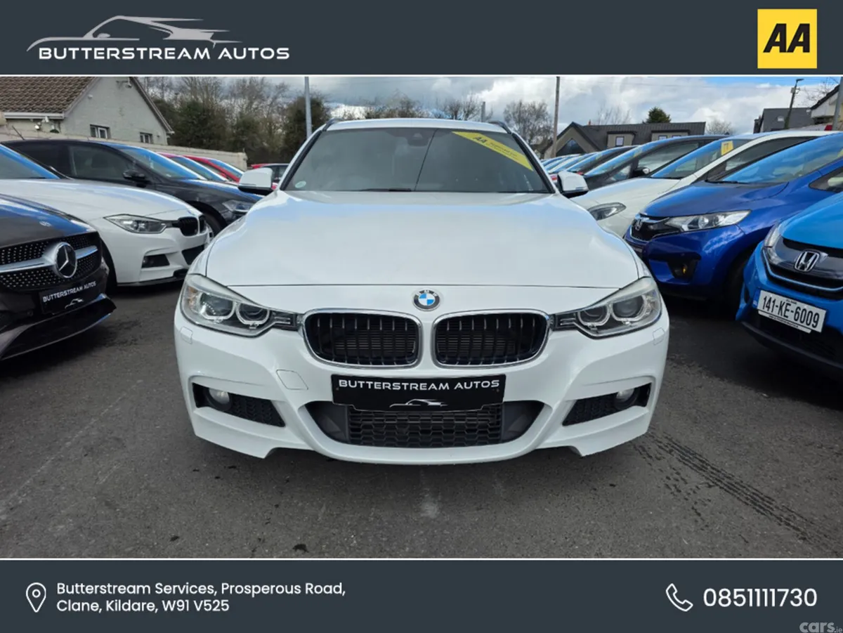 BMW 3-Series Estate, Diesel, 2014, White