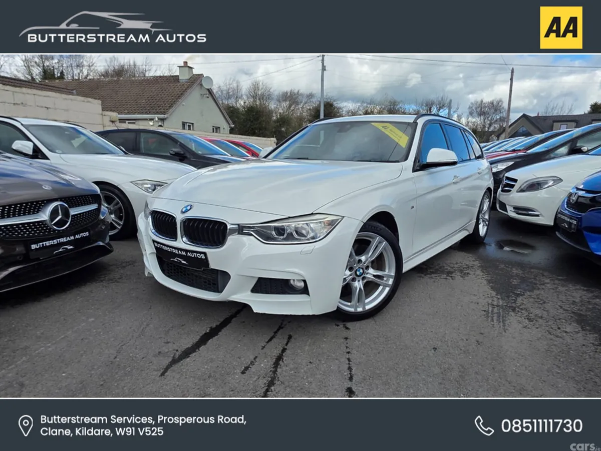 BMW 3-Series Estate, Diesel, 2014, White