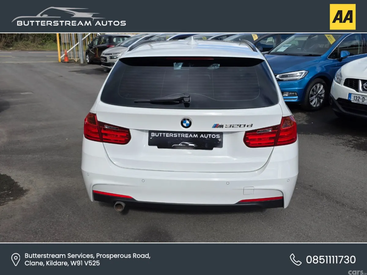 BMW 3-Series Estate, Diesel, 2014, White