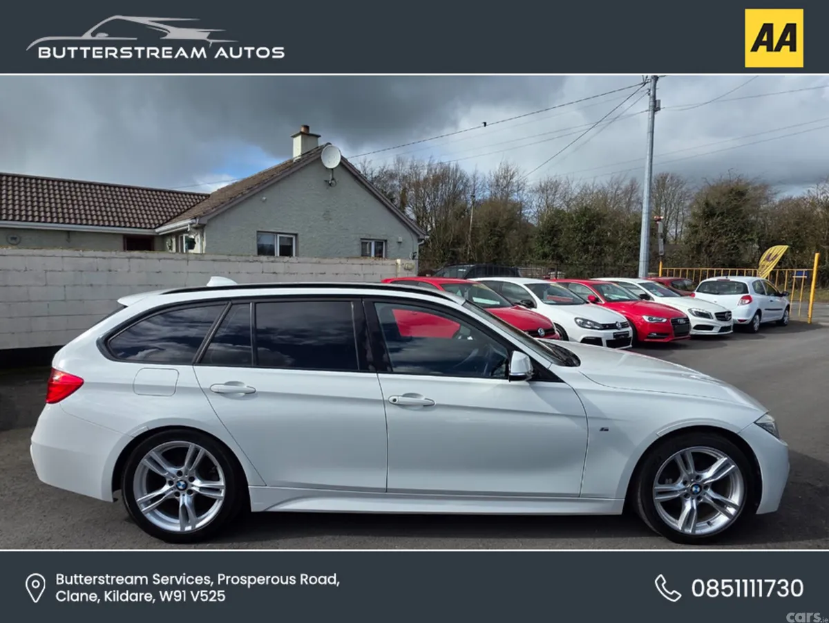 BMW 3-Series Estate, Diesel, 2014, White