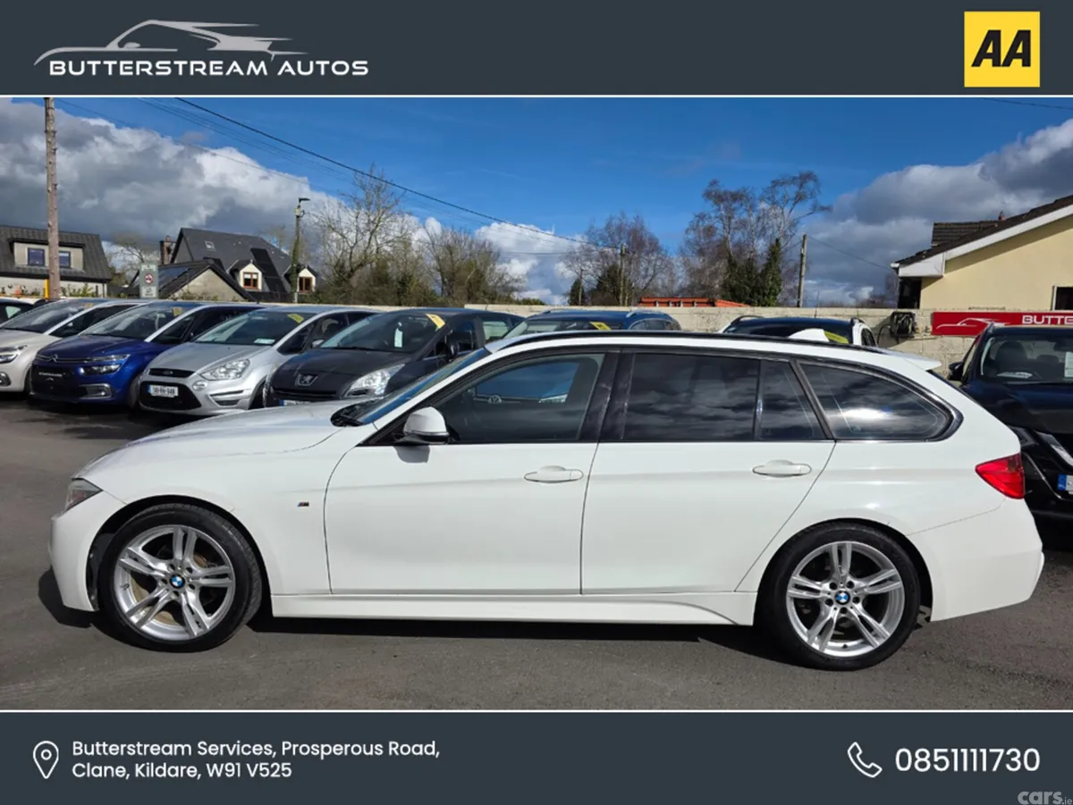 BMW 3-Series Estate, Diesel, 2014, White