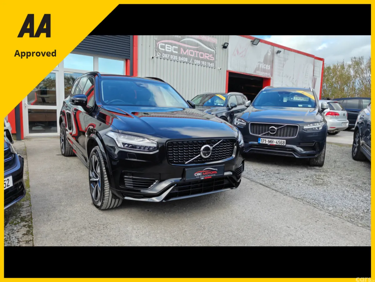 Volvo XC90 SUV, Petrol Plug-in Hybrid, 2023, Black