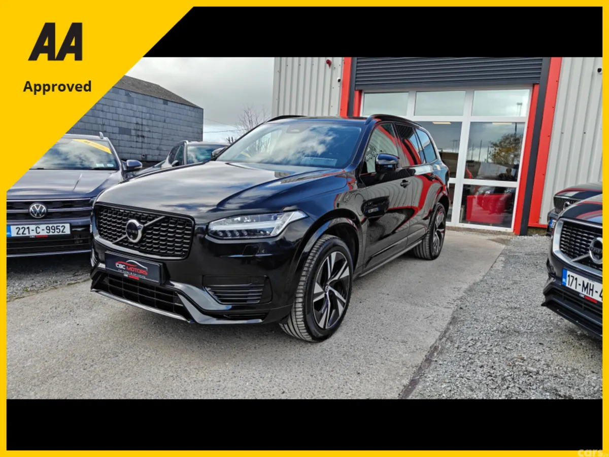 Volvo XC90 SUV, Petrol Plug-in Hybrid, 2023, Black