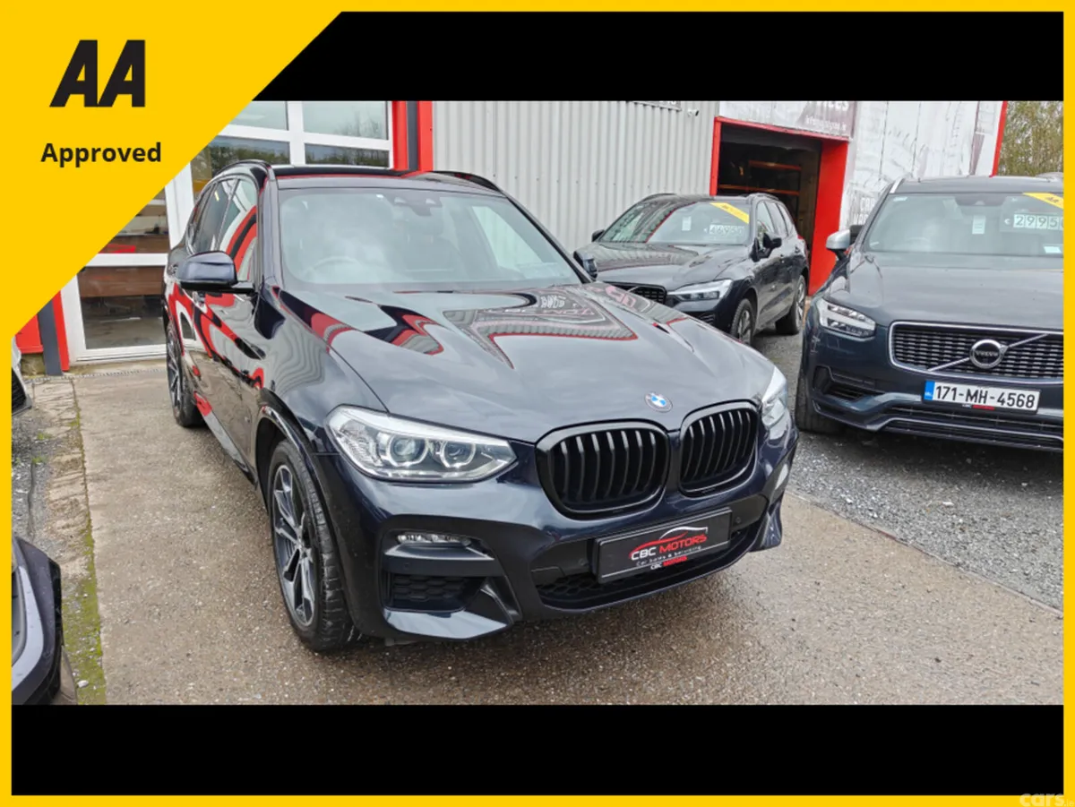 BMW X3 SUV, Petrol Plug-in Hybrid, 2021, Black