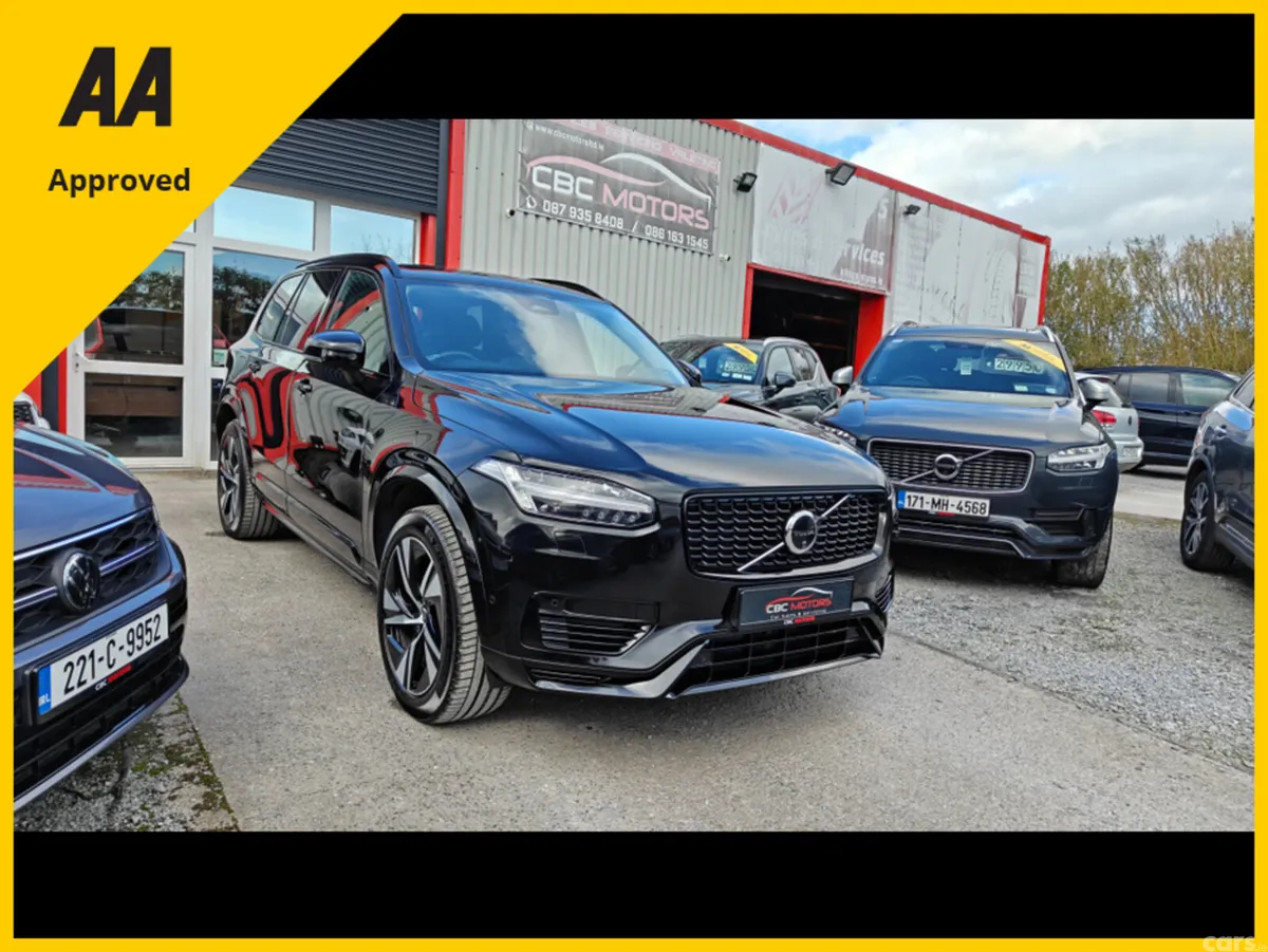 Volvo XC90 SUV, Petrol Plug-in Hybrid, 2023, Black