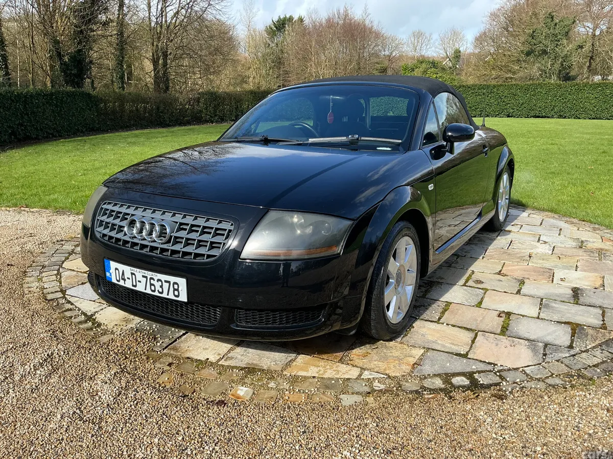 Audi TT Convertible, Petrol, 2004, Black