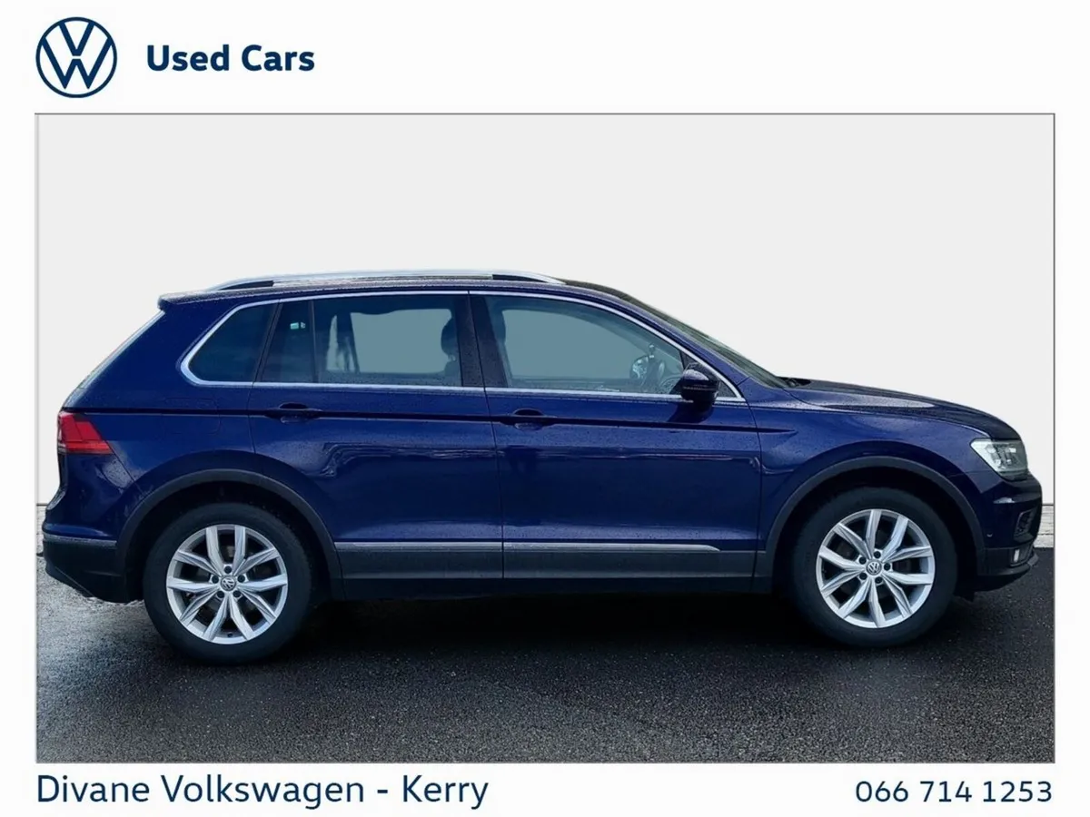 Volkswagen Tiguan SUV, Diesel, 2019, Blue