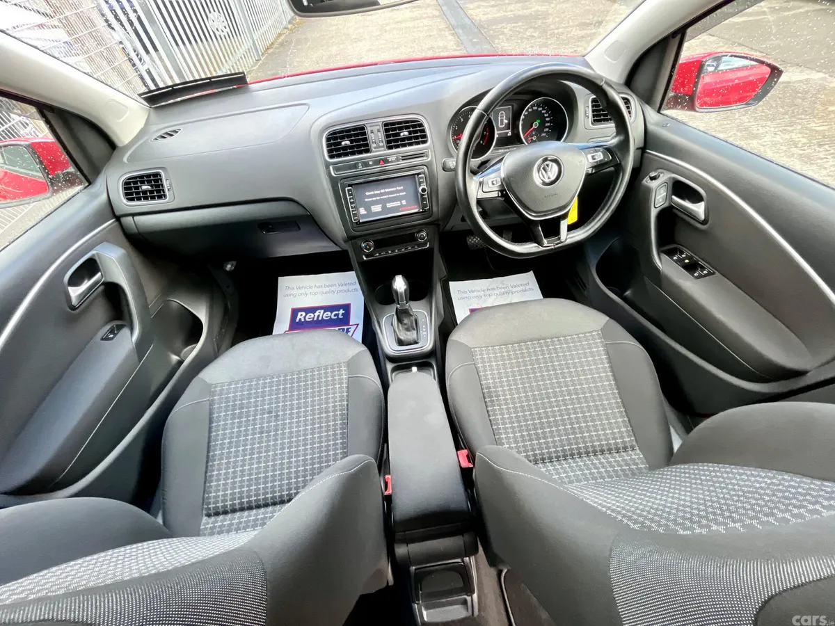 Volkswagen Polo Hatchback, Petrol, 2016, Red