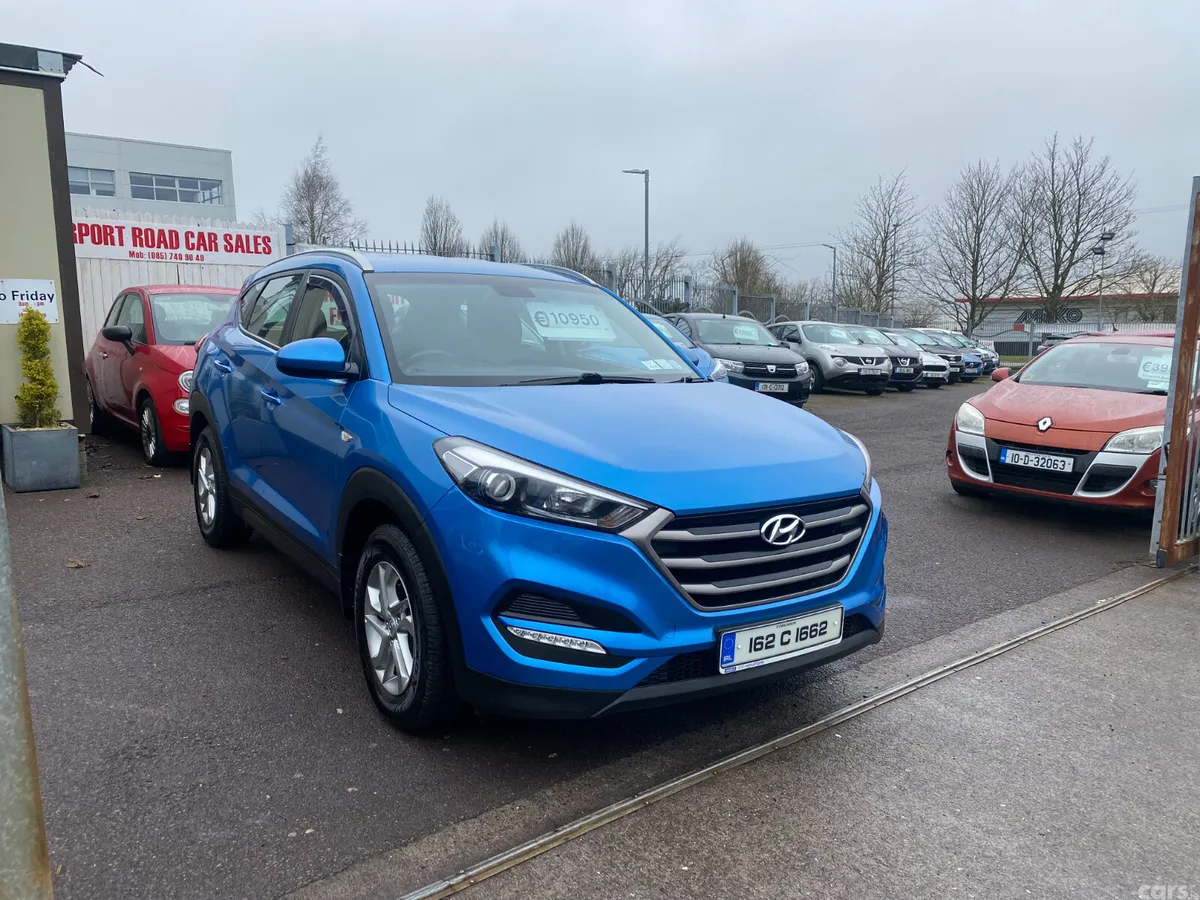 Hyundai Tucson SUV, Diesel, 2016, Blue