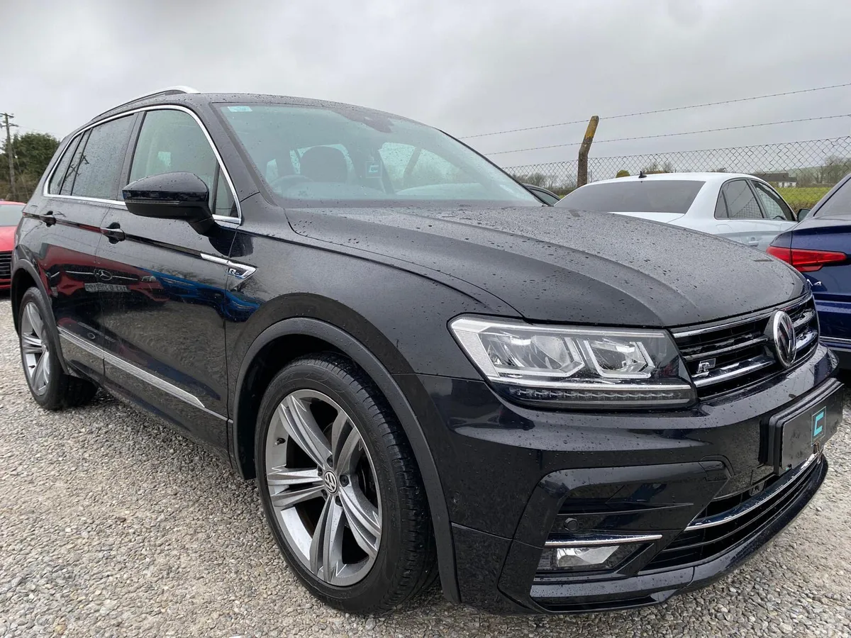 Volkswagen Tiguan SUV, Diesel, 2018, Black